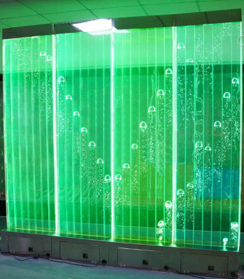 Wandpanelen LED Waasserwand Waasser Maueren Waasser Modern Blosen Dekorativ Mauer