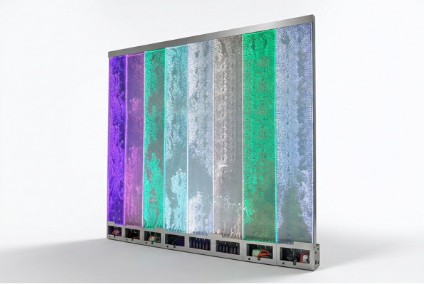 Wandpaneel LED Waasserwand Waasser Wänn Modern Waasserblasen Dekorativ Wand