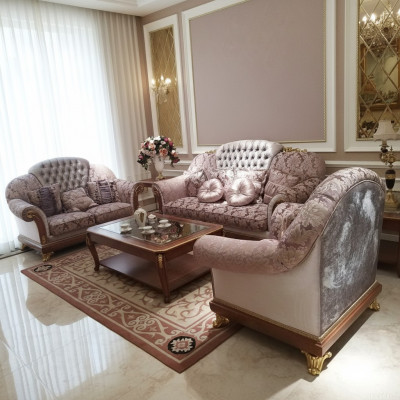 Soffagarnitur 321 Sëtzer Set Design Sofa Polster Couchen Couch Nei 3 Deeler.