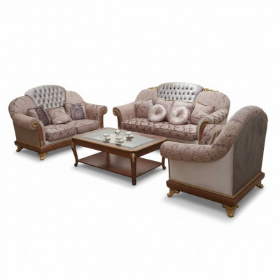 Soffagarnitur 321 Sëtzer Set Design Sofa Polster Couchen Couch Nei 3 Deeler.