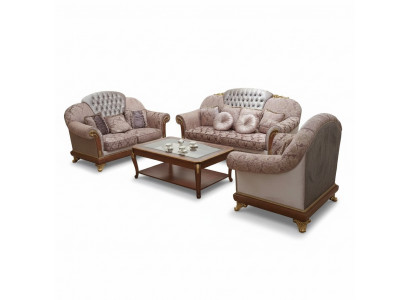Soffagarnitur 321 Sëtzer Set Design Sofa Polster Couchen Couch Nei 3 Deeler.