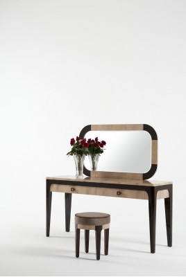 Dësch Modern Konsol Spigel Kommode Schminktisch Schlofkummer