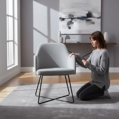 Design Set Still Grupp 6x Stull Waard Ess Sall Nei Garnitur Lehnstull