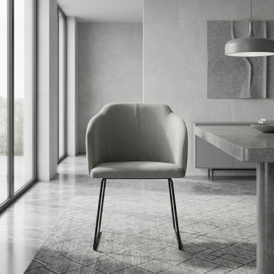 Stull 4x Iesszëmmer Fernseh Lounge Club Textil Sëtz Sëtzgruppe Set Nei