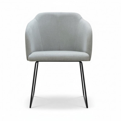 Modern Stillen Gruppe 8 Stillen Set Gréng Polster Handleetze Design