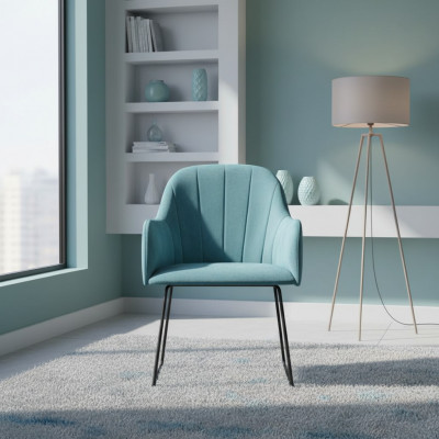 Designstull, Stull, Sëtz, Praxis, Polster, Iesszëmmer, Textil, Stoff, Waardezëmmer, Kanzlei.