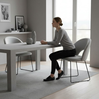 Design Waardzëmmer Still Sëtz Praxis Iess Zëmmer Still Stoff Textil Polsterung