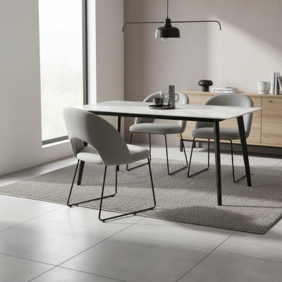Design Waardzëmmer Still Sëtz Praxis Iess Zëmmer Still Stoff Textil Polsterung