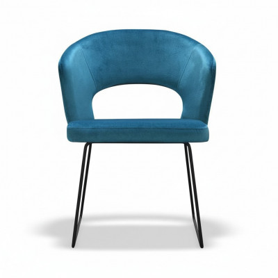 Modern Lehnstill Grupp 8 Stull Set Gréng Polster Armleene Design