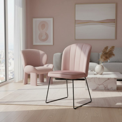 Stull 8x Iesszëmmer Polsterstull Fernseh Lounge Club Textil Sëtz Fauteuil Set Nei