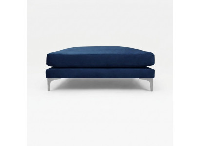 Setzkëssen Hocker Pouf Puff Setz-Pouf Fouss-Schemel Ottoman Samt Textil