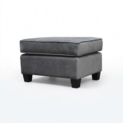 Sëtzstull Hocker Pouf Popp Sëtzpouf Foussocker Ottomane Samett 75x53m