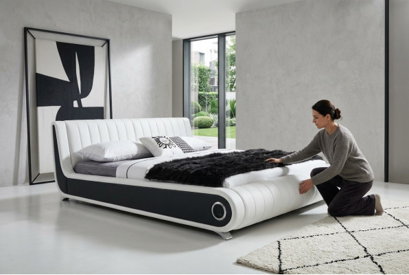 Designer Bett Eebett Polsterbett Schlofkummer Liederbett Neit Better