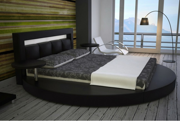 Rondes Bett Design Better Polsterbett Rondbett Polster Ronn