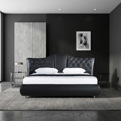 Chesterfield Bett Design Klassesch Better Duebel Lieder Polster Schlofzëmmer