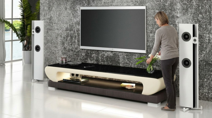 Designer Ënnerschaf Kommode Säit Niddreg Board Schaf Wunnzëmmer