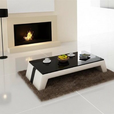 Couchtisch Kaffisdësch Glas Design Säitentisch Dësch Dëscher Wunnzëmmer