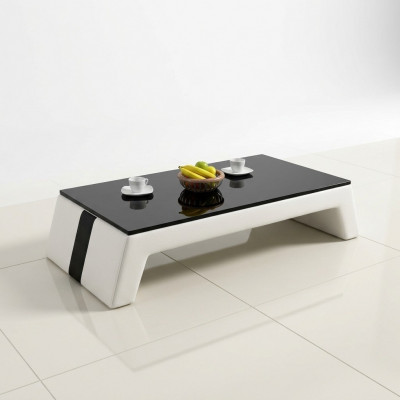 Couchtisch Kaffisdësch Glas Design Säitentisch Dësch Dëscher Wunnzëmmer