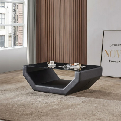 Edel Luxus Couchtische Glas Design Canapé Dësch Sofa Niewendëscher Lieder Dëscher