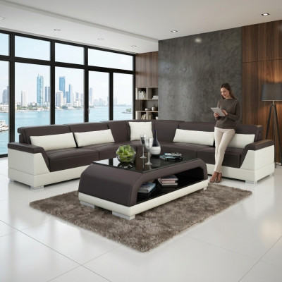 Couchtisch Kaffisdësch Glas Design Dësch Bäistelltëscher Dëscher Wunnzëmmer
