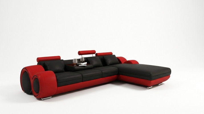 Eckcouch Sofa Canapé Polsterwohnlandschaft Lieder Ecksofa Garnitur