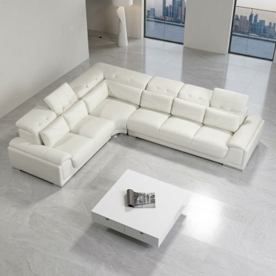 Ecksofa Wunnlandschaft Sofa Canapé Garnitur Polster Eckcouch L-Form