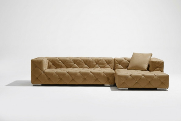 Chesterfield Lieder Modern Canapé Wunnlandschaft Liedercanapé Eckcanapé Canapé
