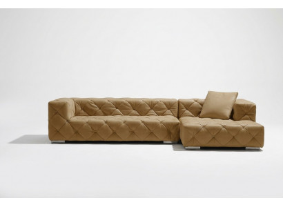 Chesterfield Lieder Modern Canapé Wunnlandschaft Liedercanapé Eckcanapé Canapé