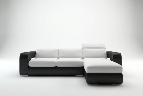 Eck-Canapé Eck-Garnitur L-Form Sofa Ecksofa Garnitur Polster Dekorativ Canapé