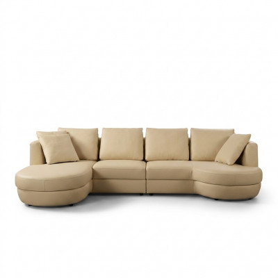 Ledersofa Canapé Sofagarnitur Nei Eckssofa Eck Garnitur Design Modern