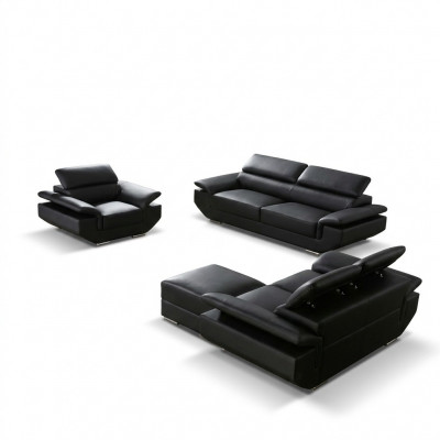 Multifunktioun Sofa'Sitzgrupp 3+2 Sëtzer Set Design Sofa Polster Couchen