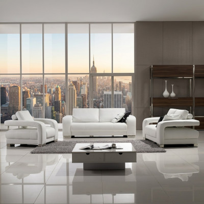 Design Canapé Sofas Polster 3+2 Sëtzer Sofagarnitur Set Lieder Sofa Garnituren