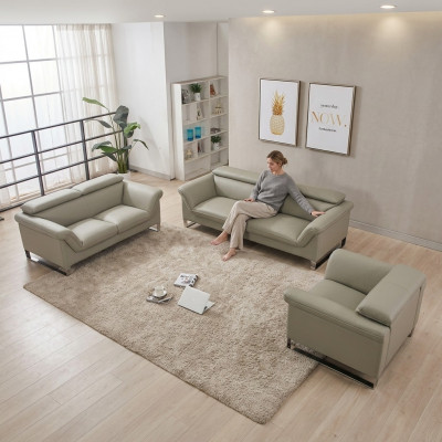 Sofagarnitur Liederde Sofa Sofaen Couche Sëtz Set Sofa Këssen Couch 3-Stéck Fauteuil