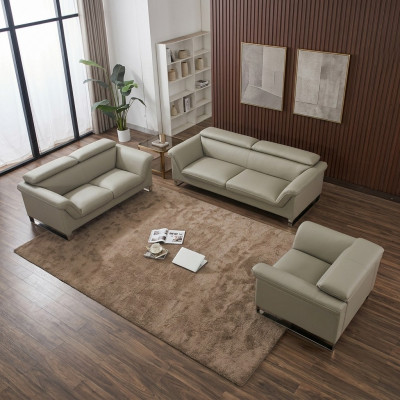 Sofagarnitur Liederde Sofa Sofaen Couche Sëtz Set Sofa Këssen Couch 3-Stéck Fauteuil