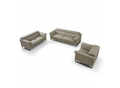 Sofagarnitur Liederde Sofa Sofaen Couche Sëtz Set Sofa Këssen Couch 3-Stéck Fauteuil