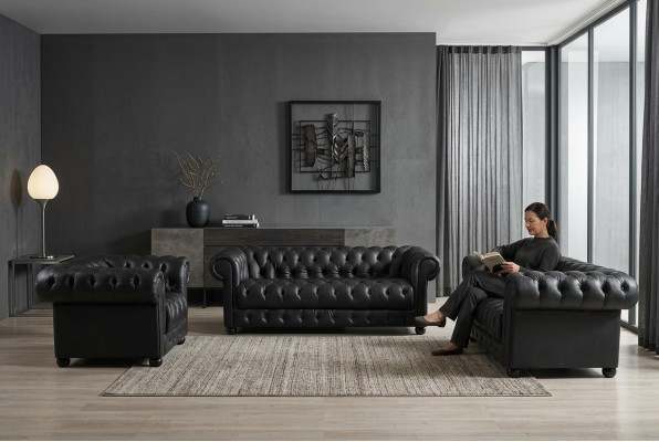 Chesterfield Couches Sofas Polster Lieder 321 Sëtzer Sofagarnitur Garnituren