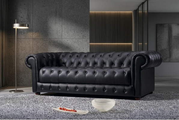 Chesterfield Canapéen Sofas Lieder 3+2 Sëtzer Sofagarnitur Garnituren Set