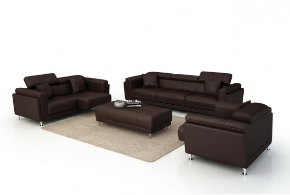 Design Couchen Sofas Polster 311 Sëtzer Sofagarnitur Set Lieder Sofa