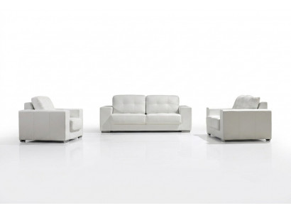 Sofagarnitur Design Couchen Sofassen 3+1+1 Sëtzer Set Lieder Sofa Garnituren