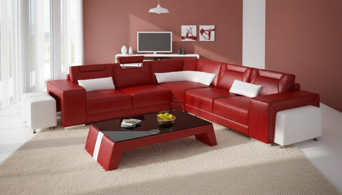 Lieder Modern Canapé Wunnlandschaft Liederkanapé Sofagarnitur Kanapé L Form Couchtisch