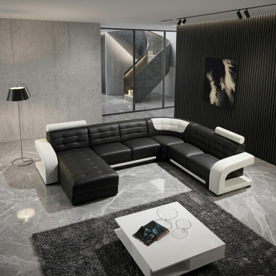 Wunnlandschaft Eckcanapé Eckgarnitur L Form Sofa Ecksofa Canapé Garnitur
