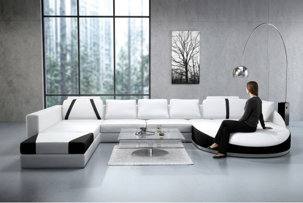 Wunnlandschaft Canapé Ecke Garnitur U Form Sofa Eckcanapé Ecksofa Garnitur
