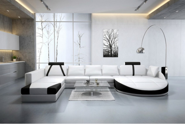 Wunnlandschaft Canapé Ecke Garnitur U Form Sofa Eckcanapé Ecksofa Garnitur