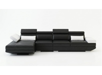 Liederkanapé L-Form Couch Wunnlandschaft Eckkanapé Garnitur Design Modern