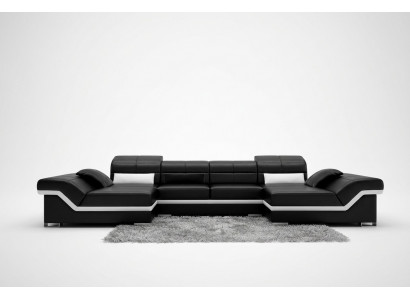 Eckcouch Canapé Couchage Polstersëtz Wunnlandschaft Lieder Eck Garnitur U Form