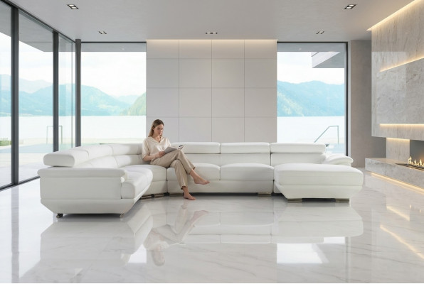 Design Eckcouch Lieder Sofa Canapé Polster Eck Wunnlandschaf Sëtz Garnitur