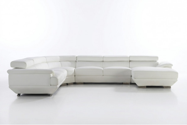 Design Eckcouch Lieder Sofa Canapé Polster Eck Wunnlandschaf Sëtz Garnitur