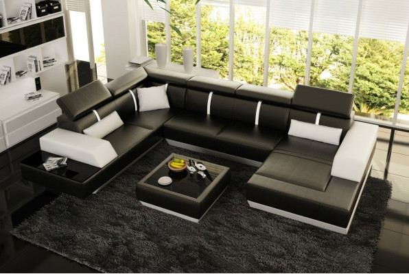 Sofa Wunnbausch Landschaft U Form Ecksofa Couch Garnitur Polster U Form