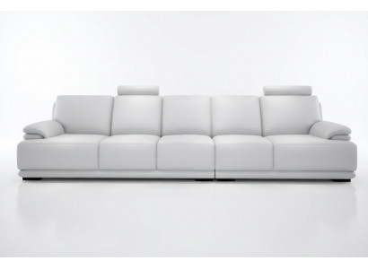 Sofa Sofagarnitur Canapé Eck Canapé XXL grouss laang Sofa 6 Sëtzplazen Canapéen