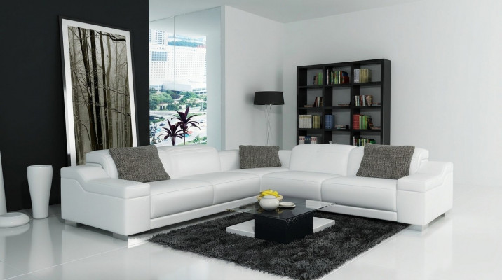Eckcouch Sofa Canapé Polstersëtzer Wohnlandschaft Lieder Eck Dekor Canapéen Garnitur